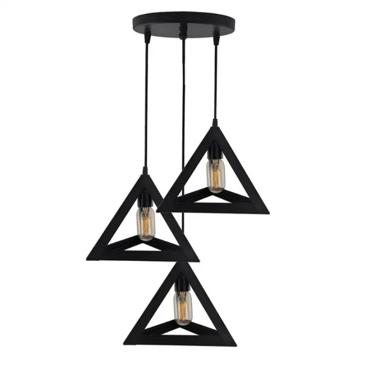 3 in 1 Triangle Shaped Hanging Light