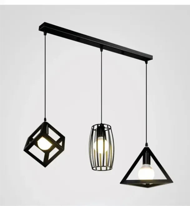 Square, Triangle & Cage Ceiling Pendant Lights