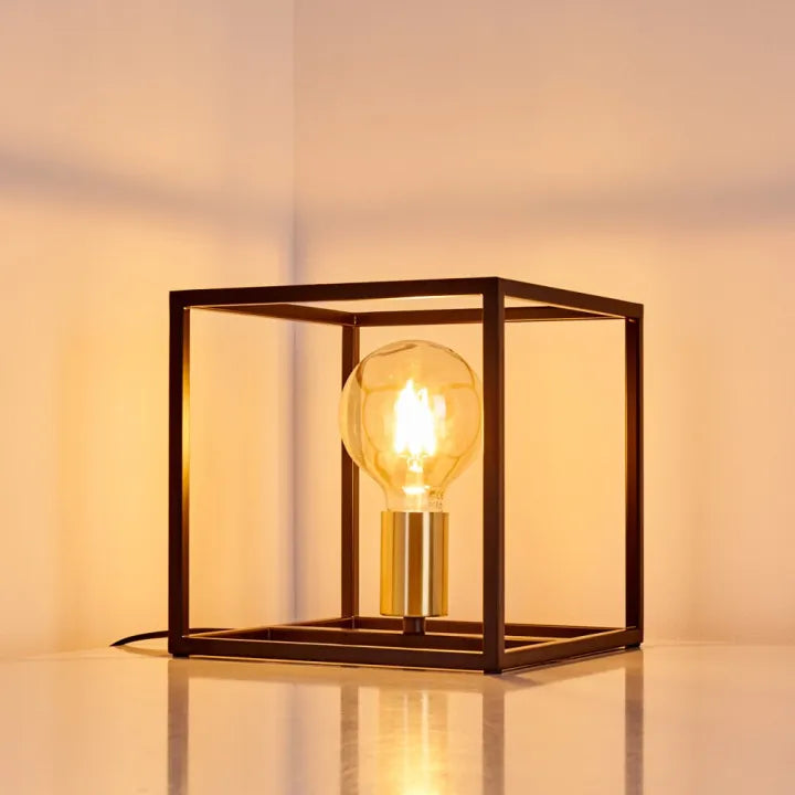 Metal Bedside Table Lamp