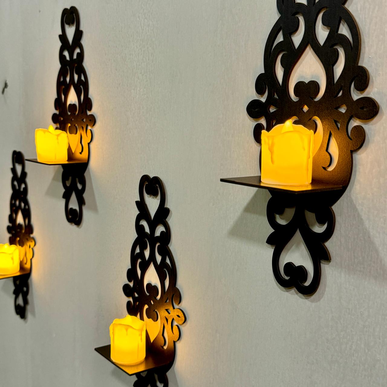 Stylish Wall Sconces & Decorative Shelves - Elegant Home Décor Items