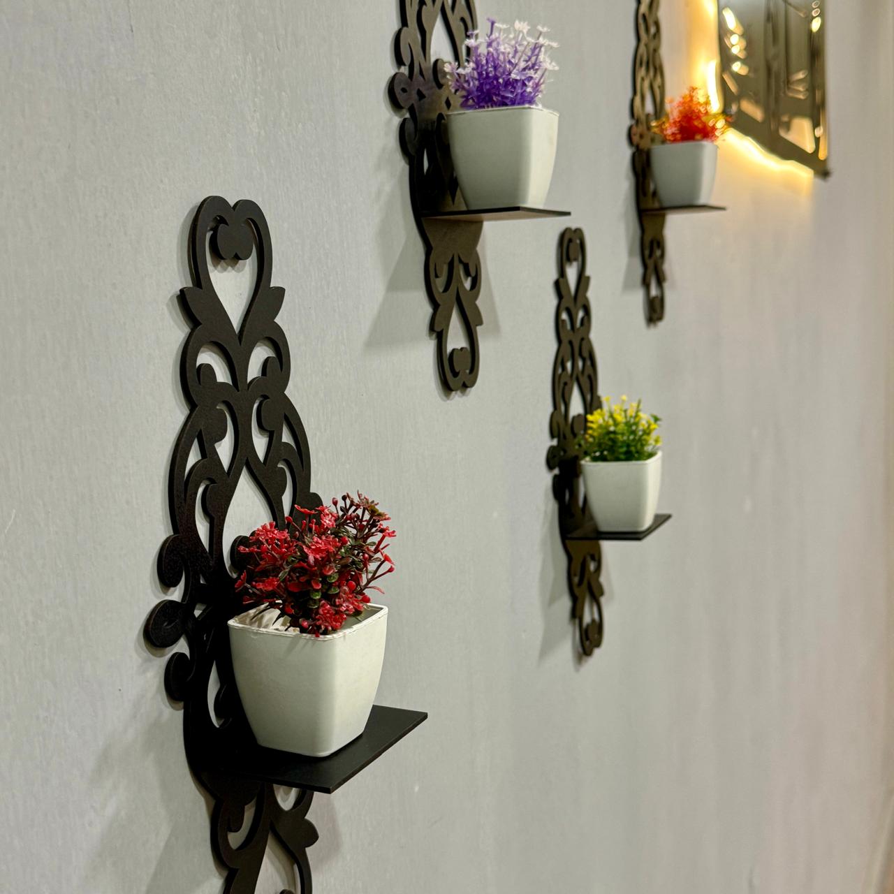 Stylish Wall Sconces & Decorative Shelves - Elegant Home Décor Items